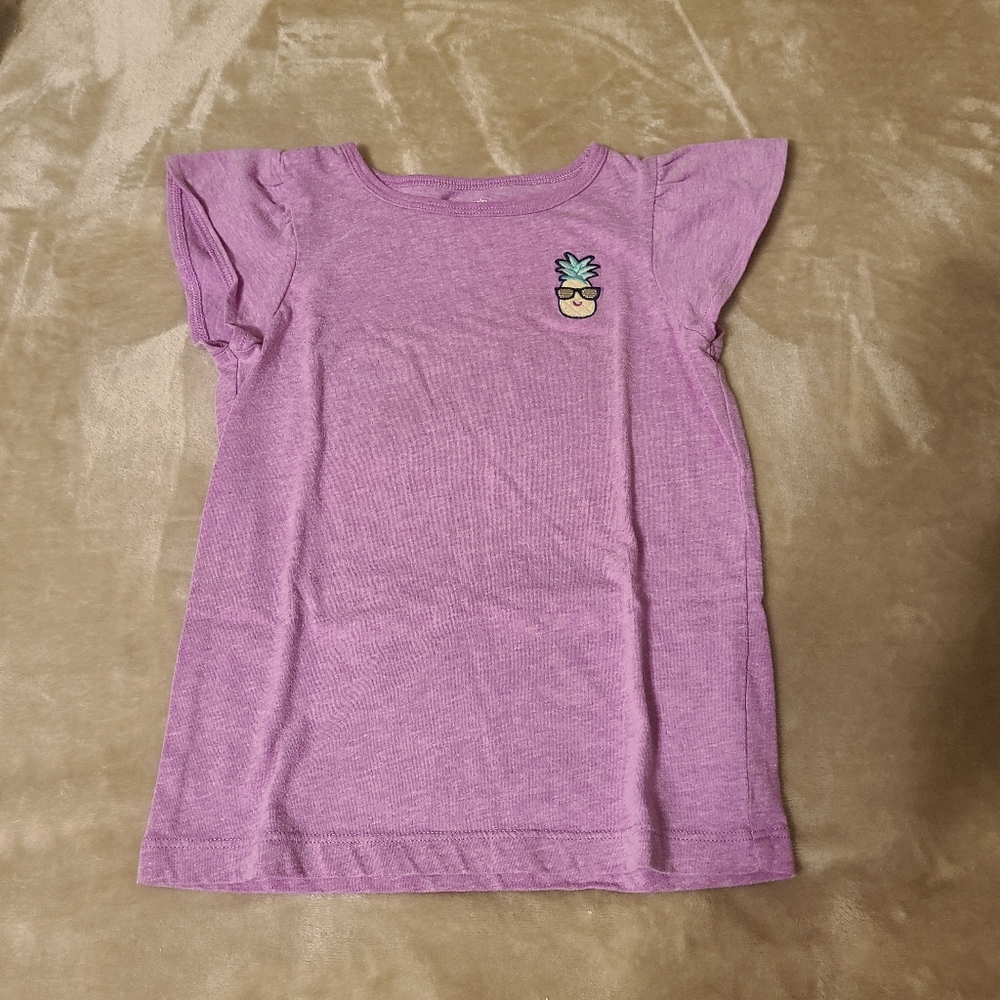 Carter's Little girls purple shirt